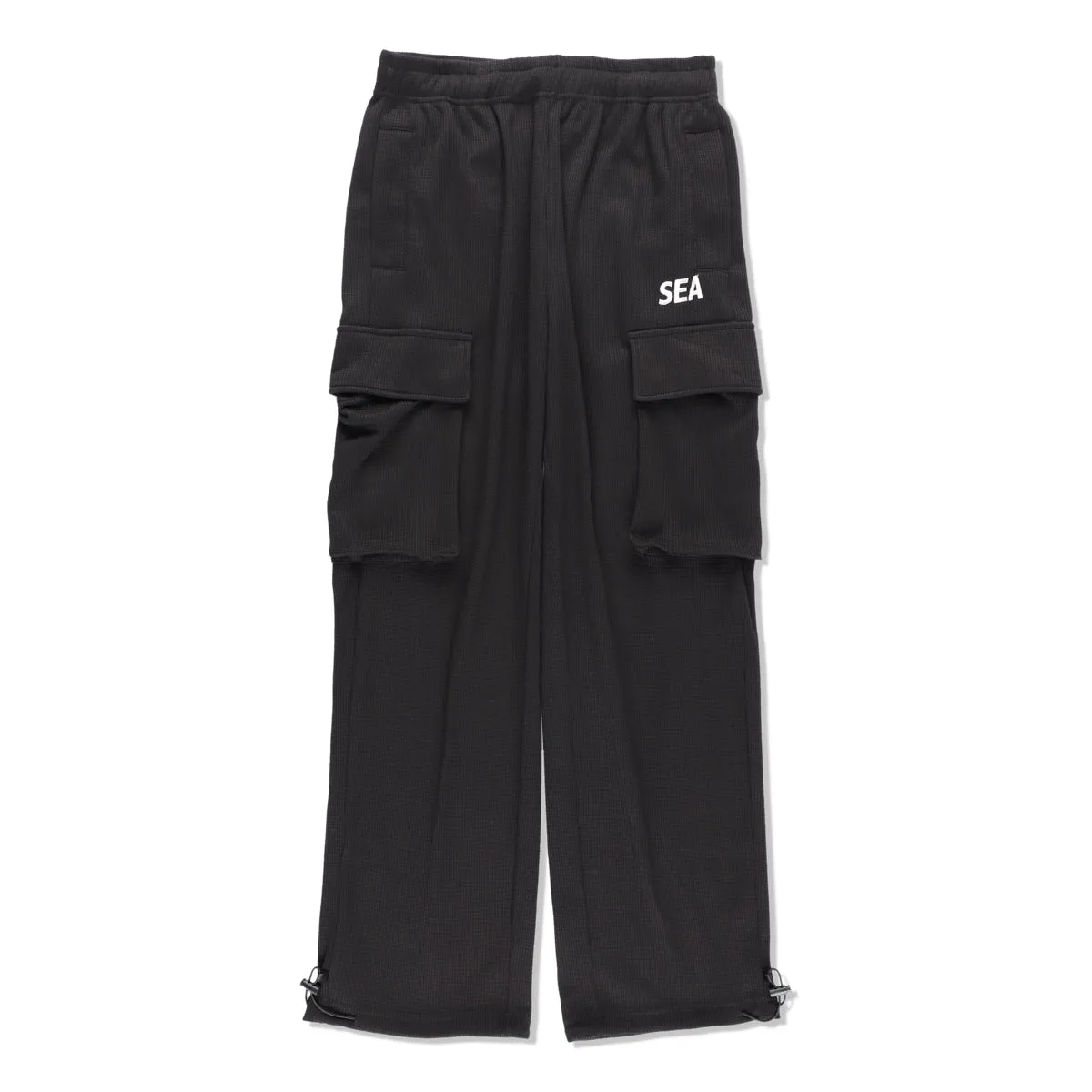 Waffle Cargo Pant Black WDS-O-ESS-24-Q3-WAF-04
