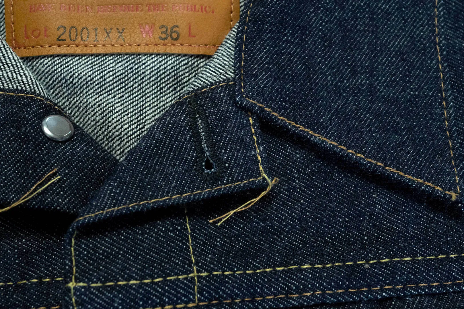 Warehouse 2001XX 13.5oz Type 1 Denim Jacket