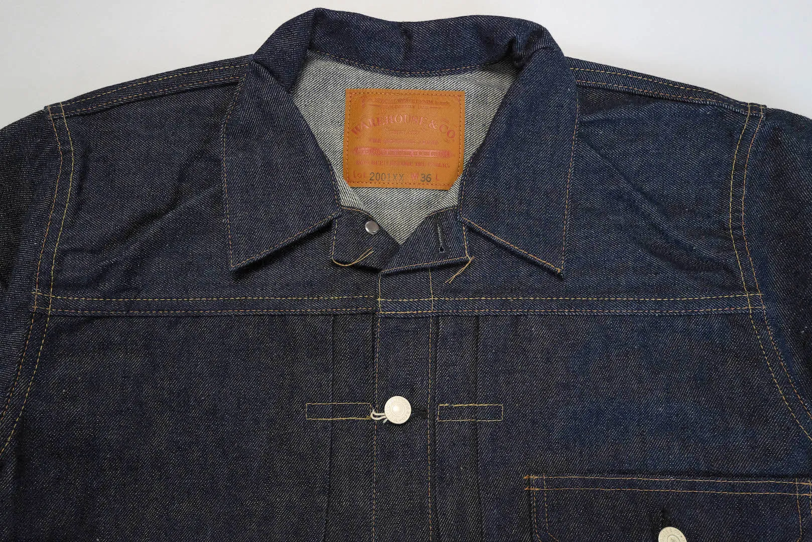 Warehouse 2001XX 13.5oz Type 1 Denim Jacket