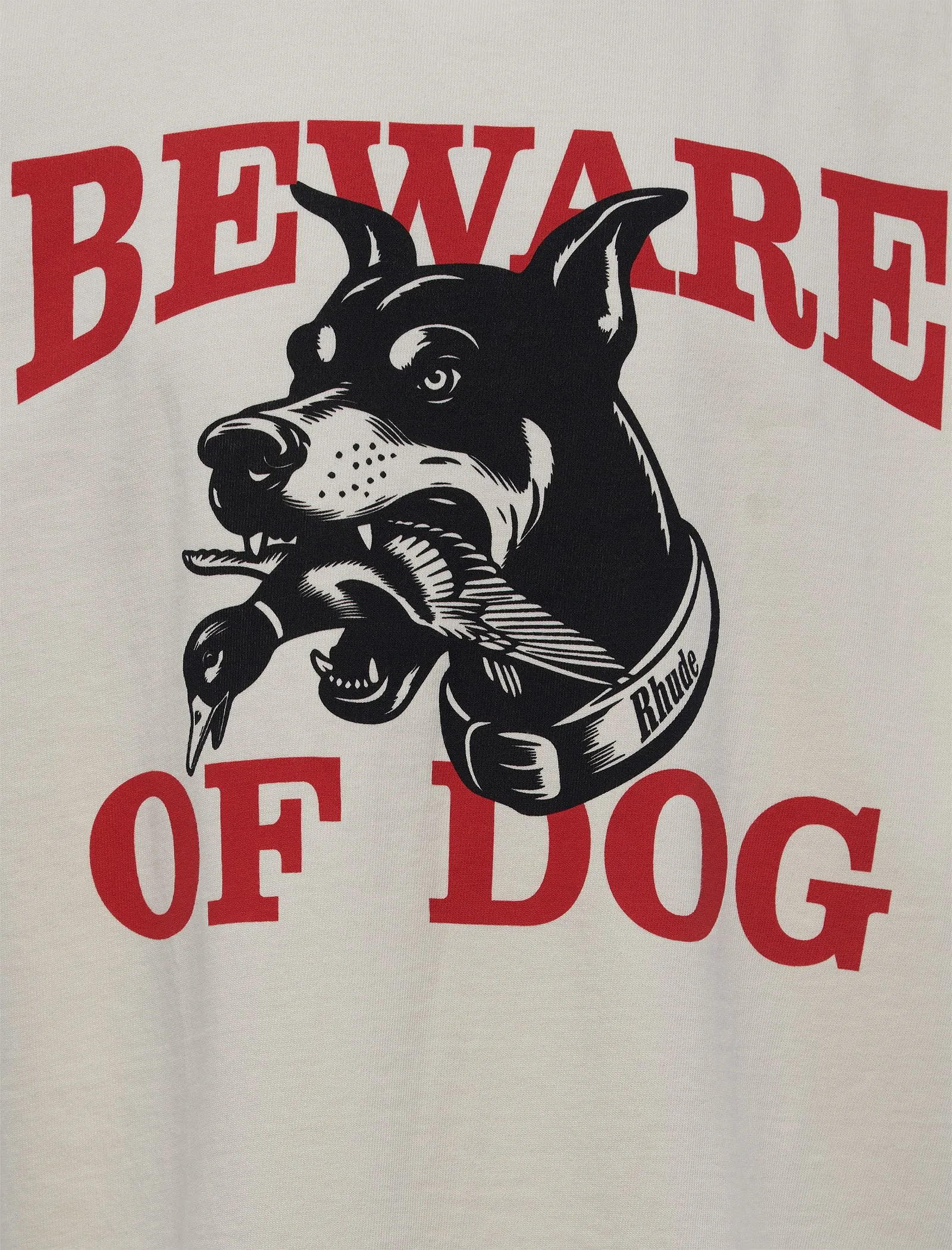 WARNING LOGO TEE