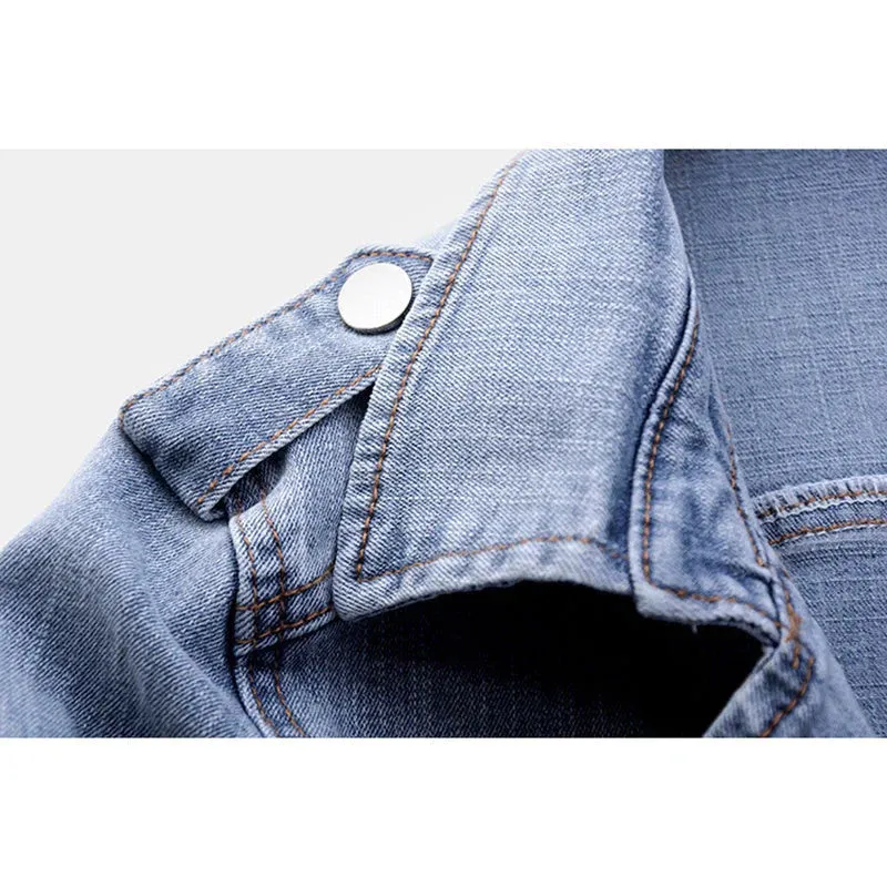 Washed jeans jacket for women –  Aerin