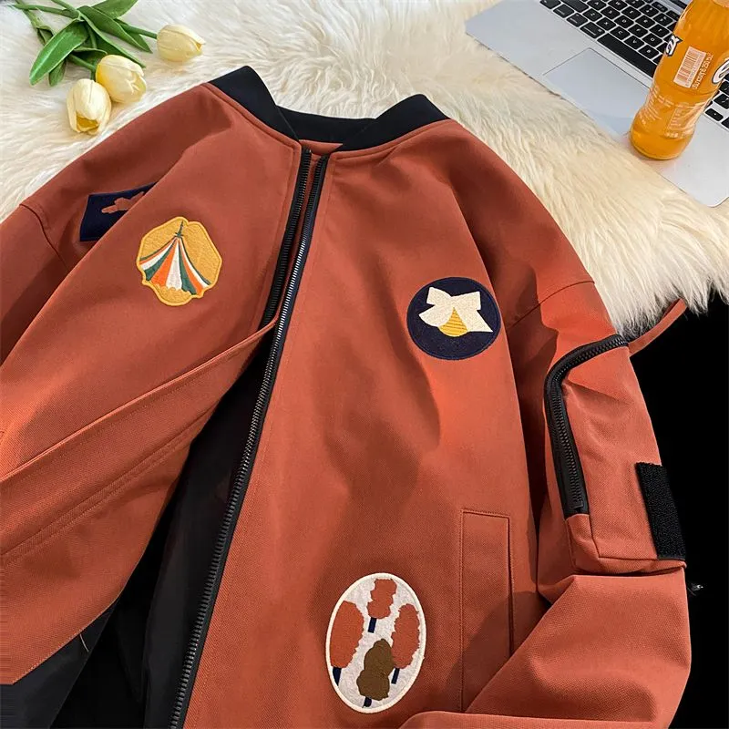 Waterproof and Windproof Bomber Jacket with Elastic Hem Enclosure