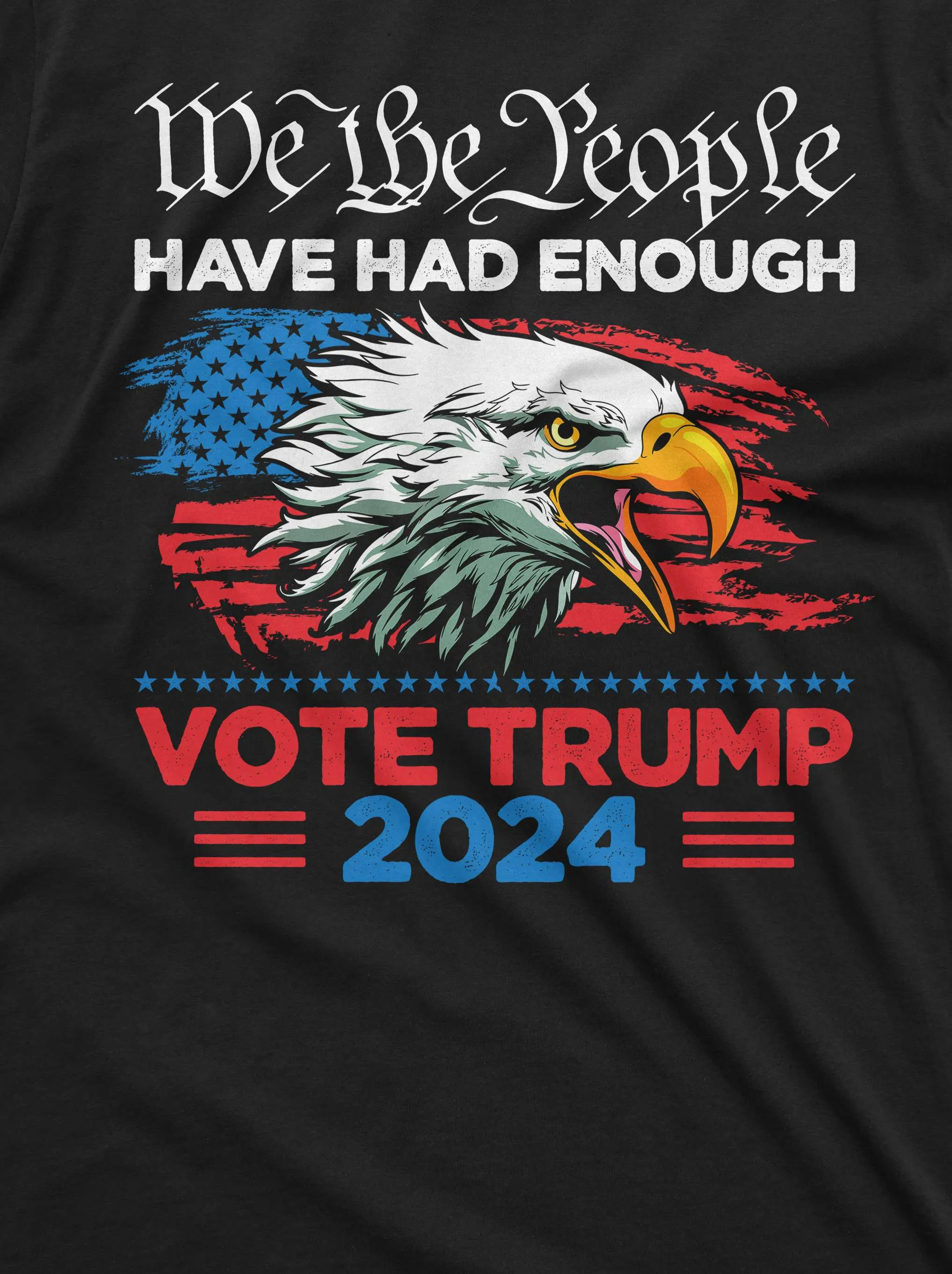 We The People Shirt USA Patriotic T-Shirt USA Eagle Shirt Vote Trump Shirt Trump 2024 T Shirt