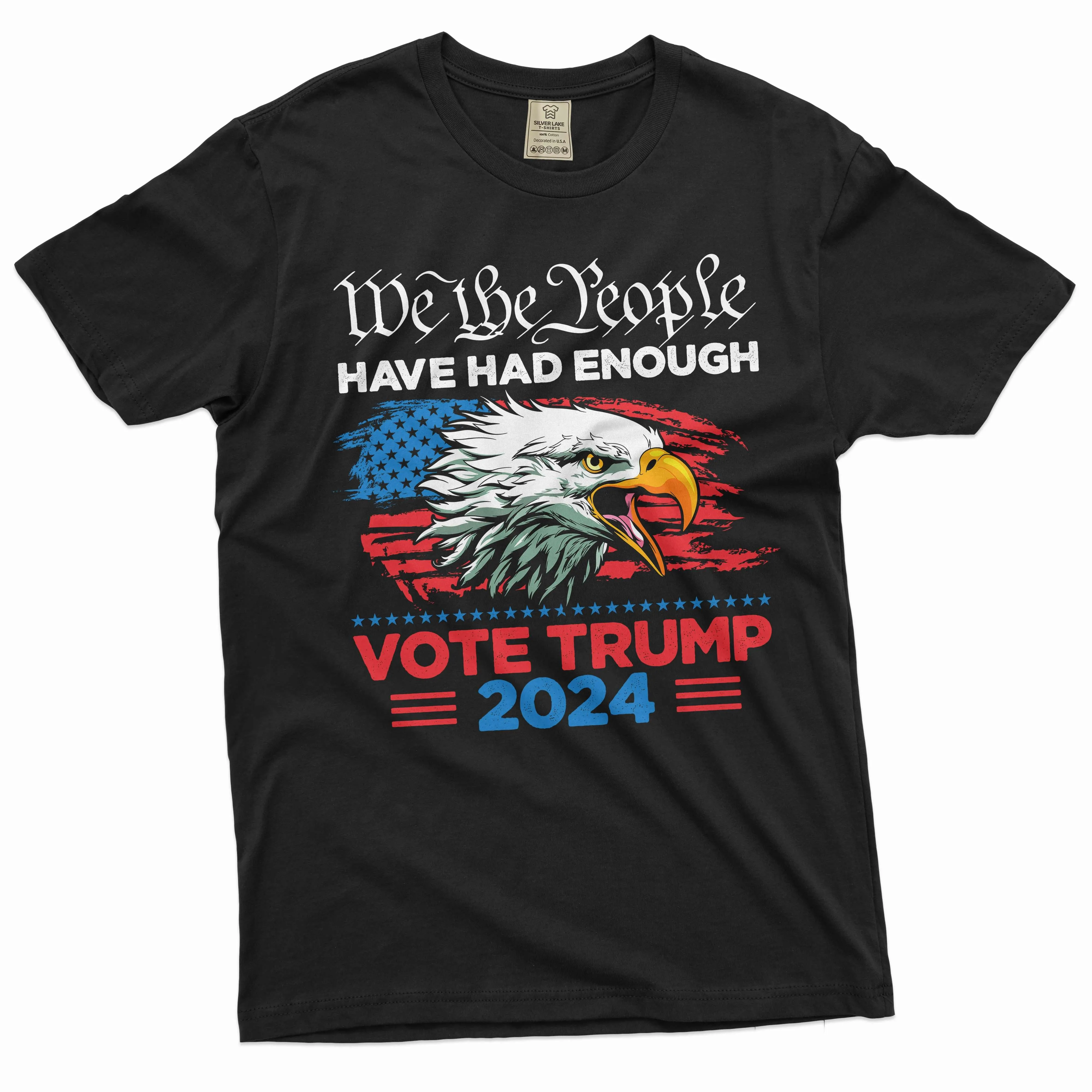 We The People Shirt USA Patriotic T-Shirt USA Eagle Shirt Vote Trump Shirt Trump 2024 T Shirt
