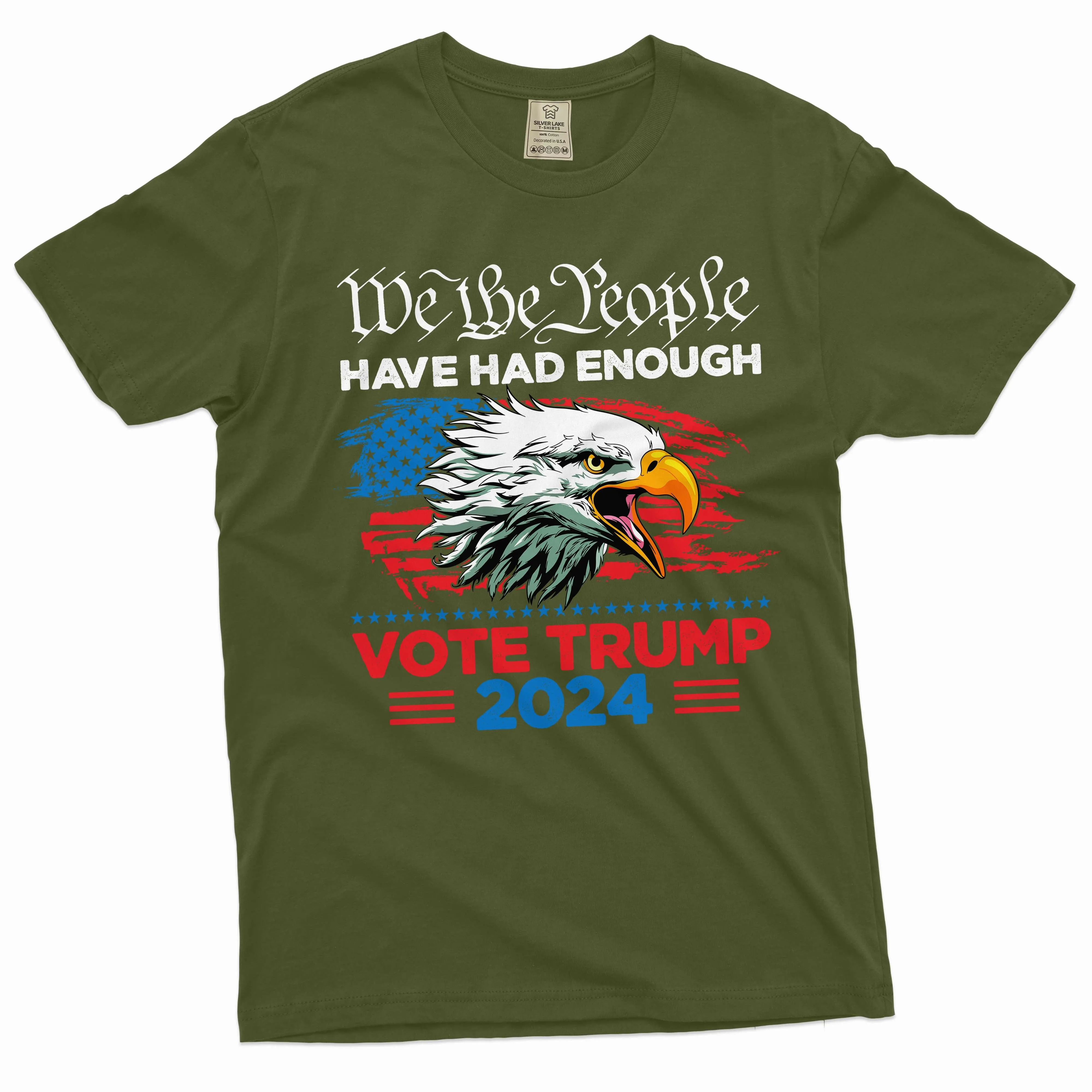 We The People Shirt USA Patriotic T-Shirt USA Eagle Shirt Vote Trump Shirt Trump 2024 T Shirt