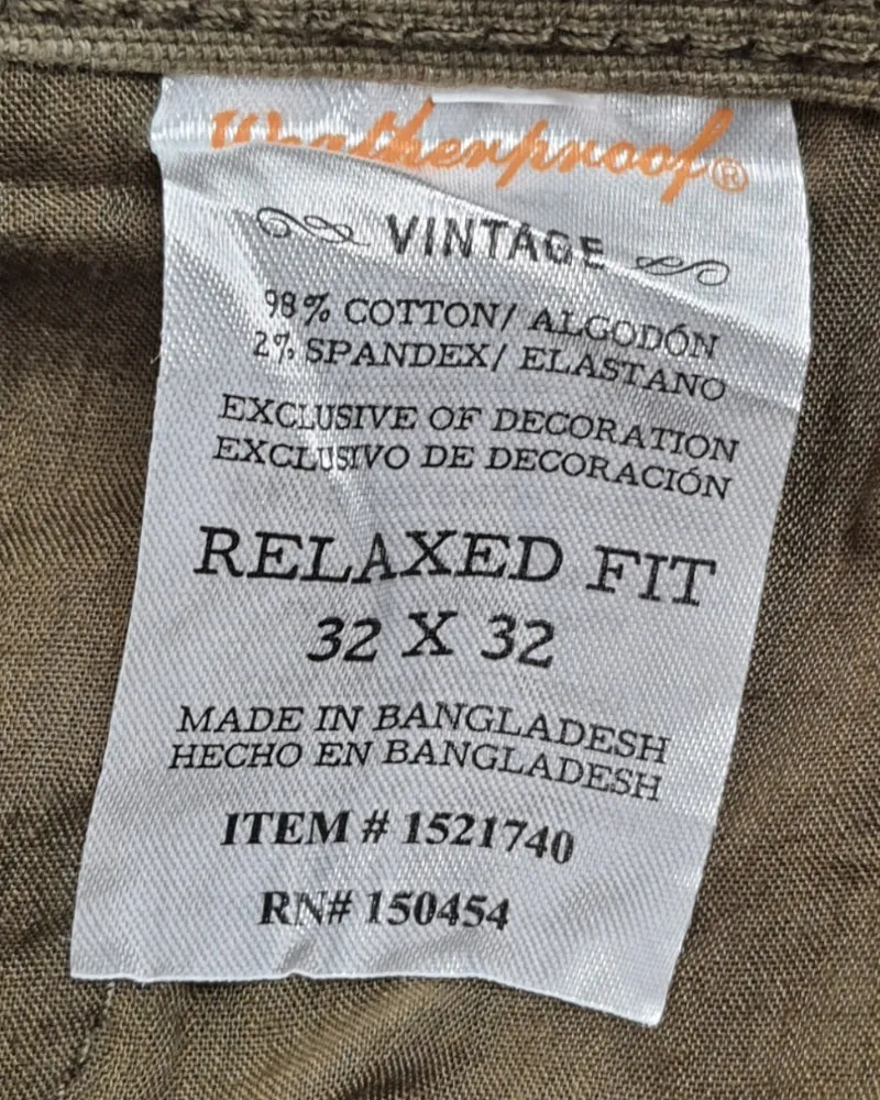 Weather Proof Men Cargo Pant ( W32-L32 )