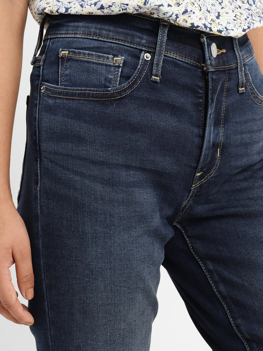 Women's 311 Blue Skinny Fit High Rise Jeans