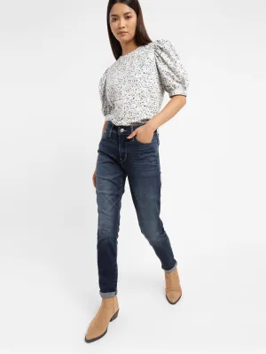 Women's 311 Blue Skinny Fit High Rise Jeans