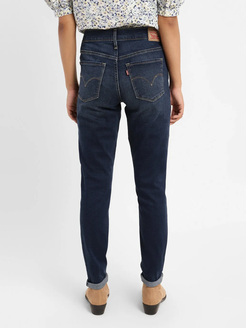 Women's 311 Blue Skinny Fit High Rise Jeans