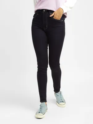 Women's 721 Blue Skinny Fit High Rise Jeans