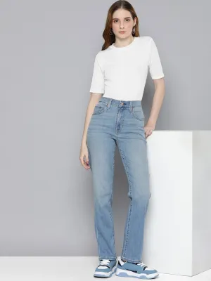 Women's 721 Blue Skinny Fit High Rise Jeans