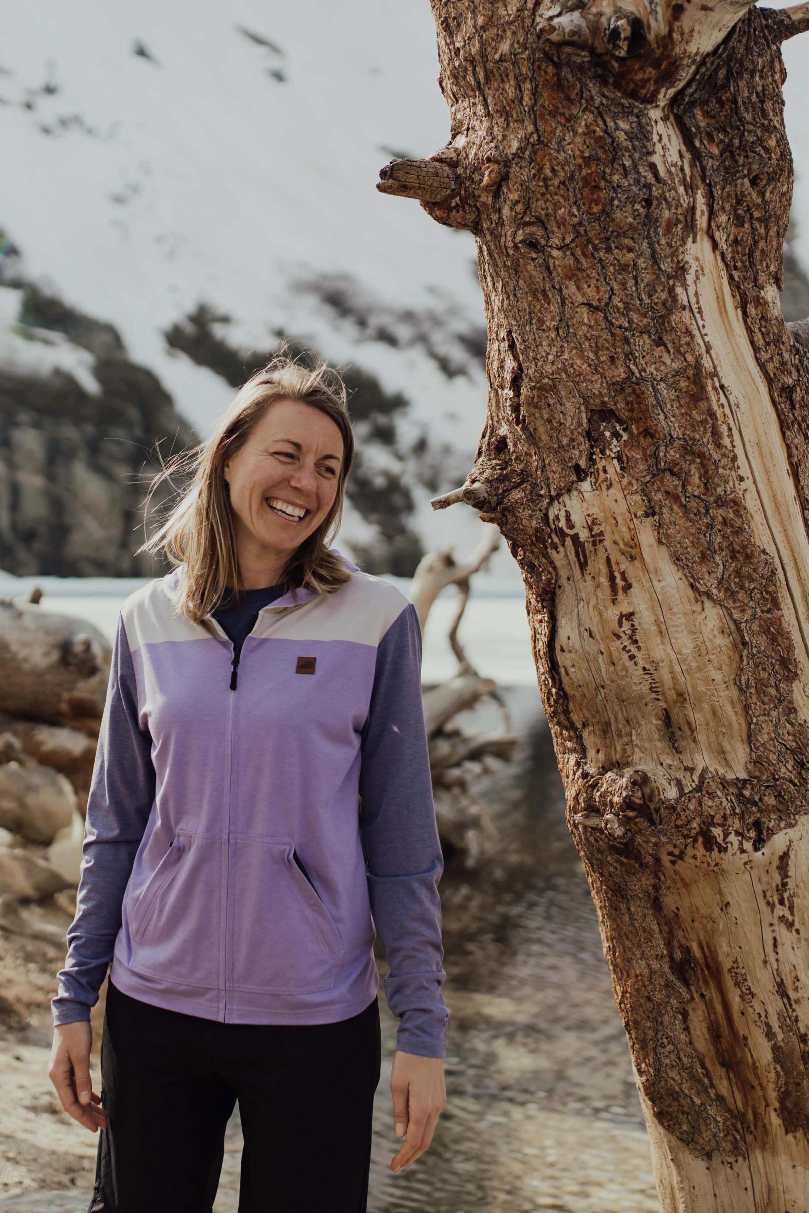 Women's Graphic Traverse Tek Hoodie