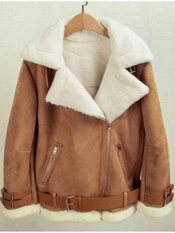 Womens RAF Bomber Flying Pilot B3 Military Jacket