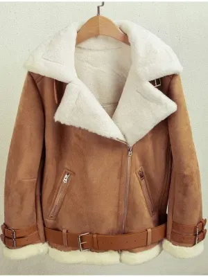 Womens RAF Bomber Flying Pilot B3 Military Jacket