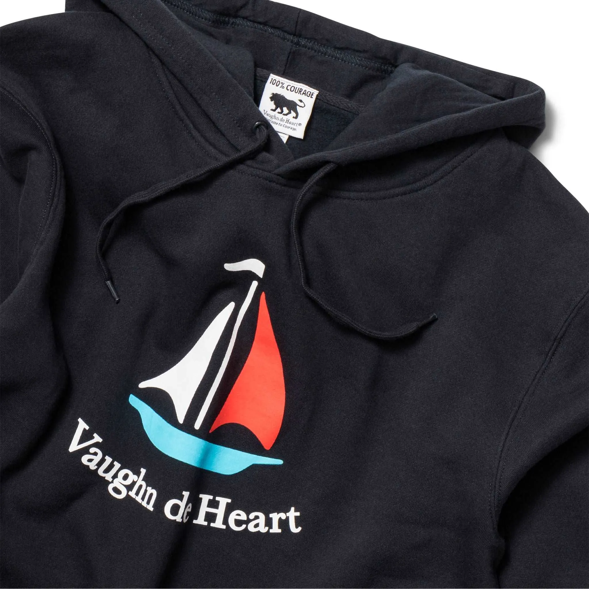 Women's - Voilier - Navy Blue French Pullover Hoodie