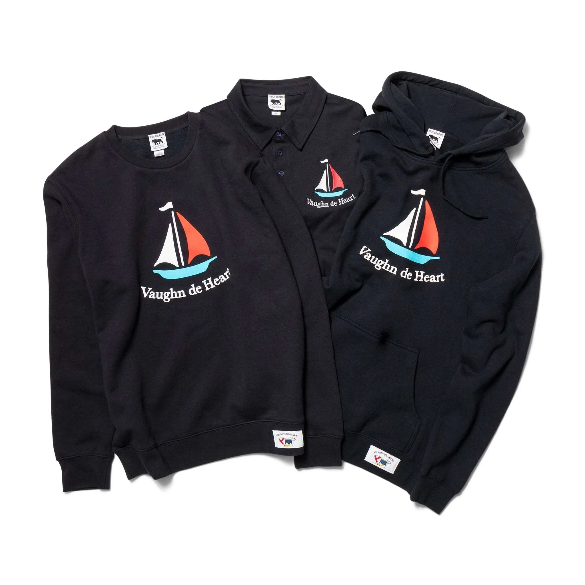 Women's - Voilier - Navy Blue French Pullover Hoodie