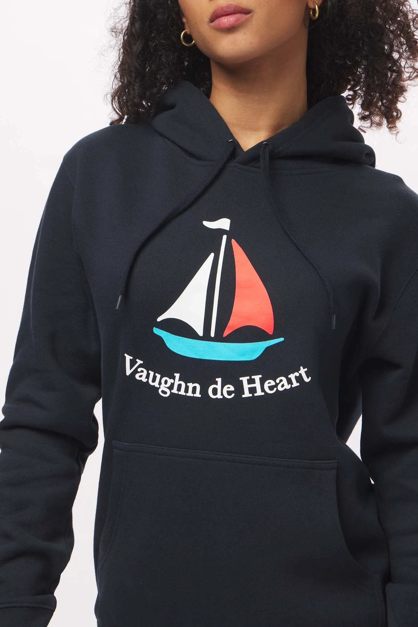 Women's - Voilier - Navy Blue French Pullover Hoodie