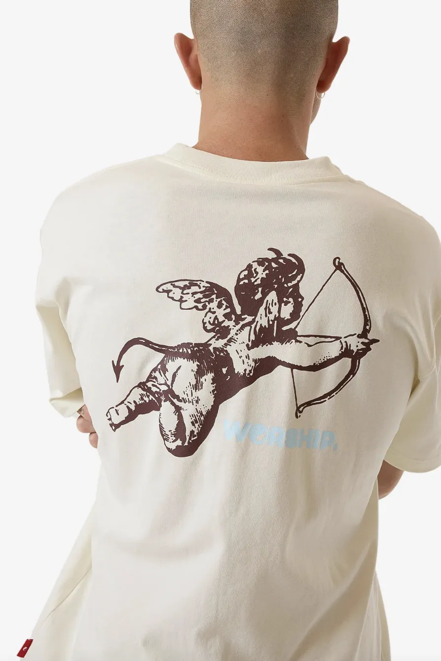 WORSHIP SUPPLIES CHERUB TEE - BONE
