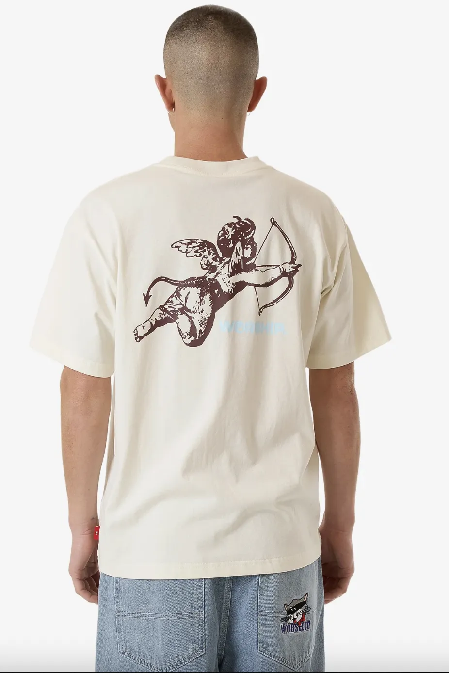 WORSHIP SUPPLIES CHERUB TEE - BONE