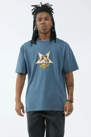 WORSHIP SUPPLIES PONDER TEE -MIRAGE