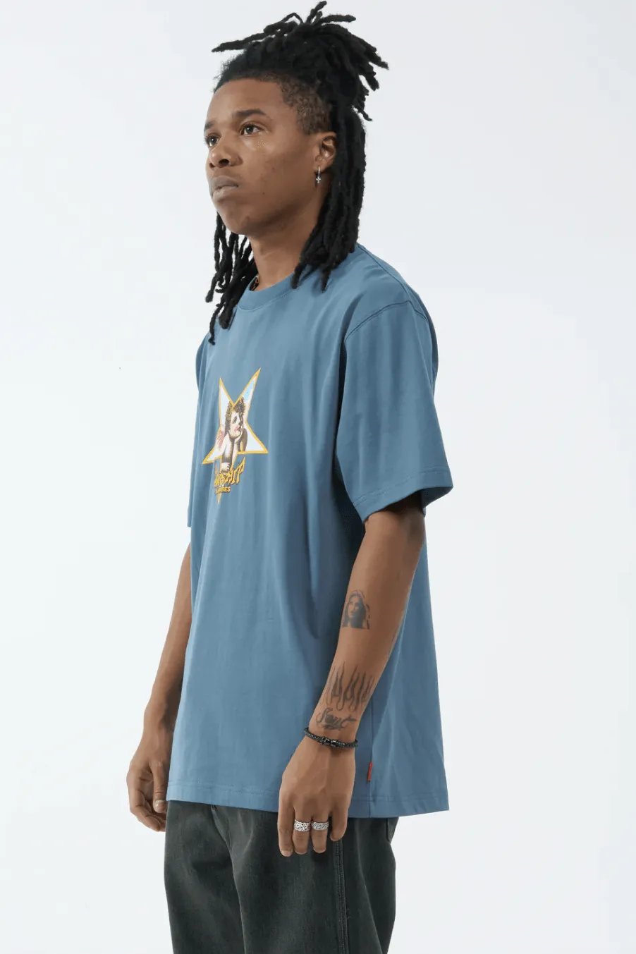 WORSHIP SUPPLIES PONDER TEE -MIRAGE