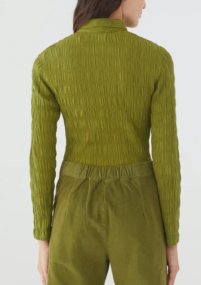 Wrinkle Shirt Green