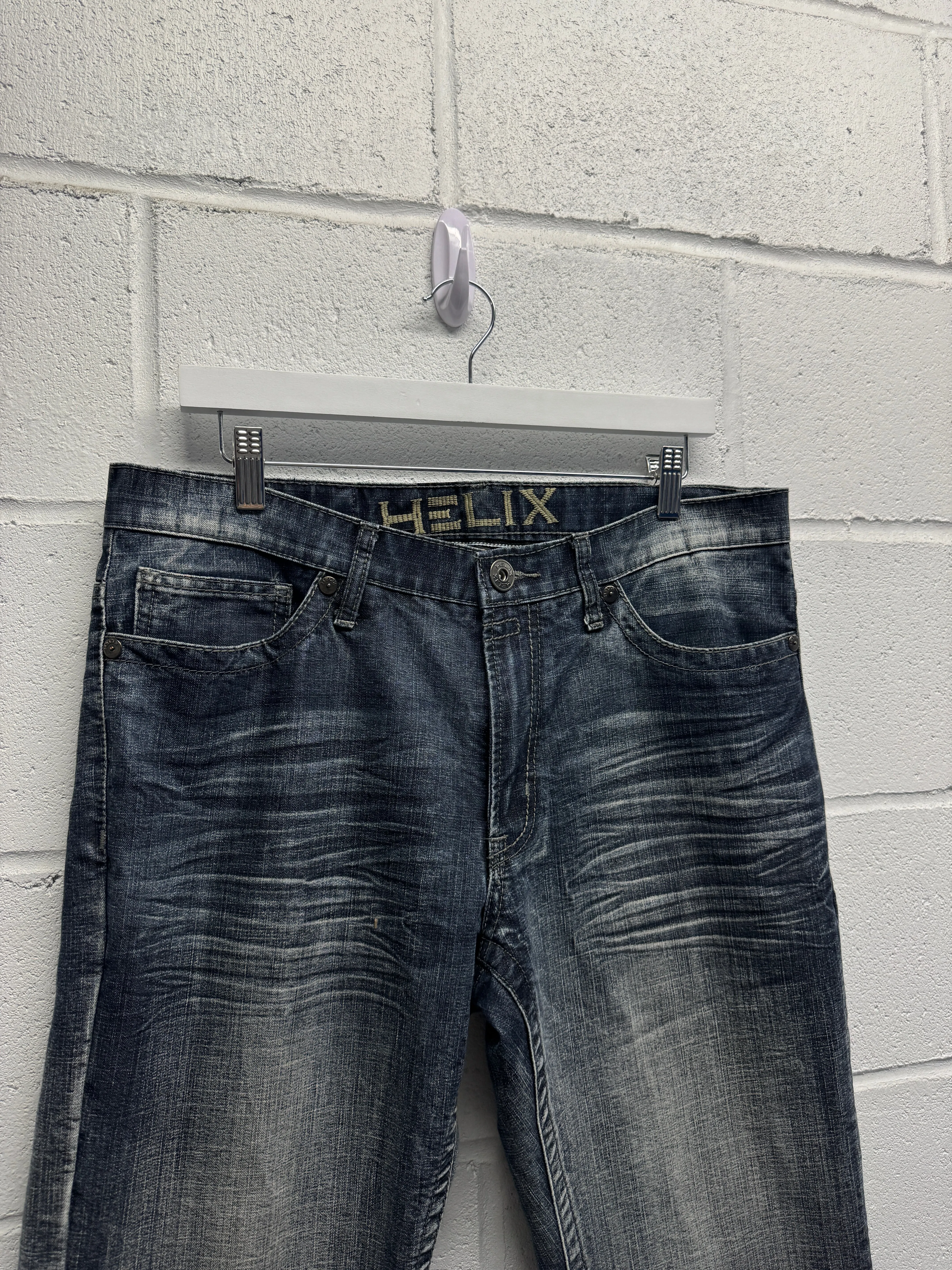 Y2K Helix Bootcut Jeans [36]