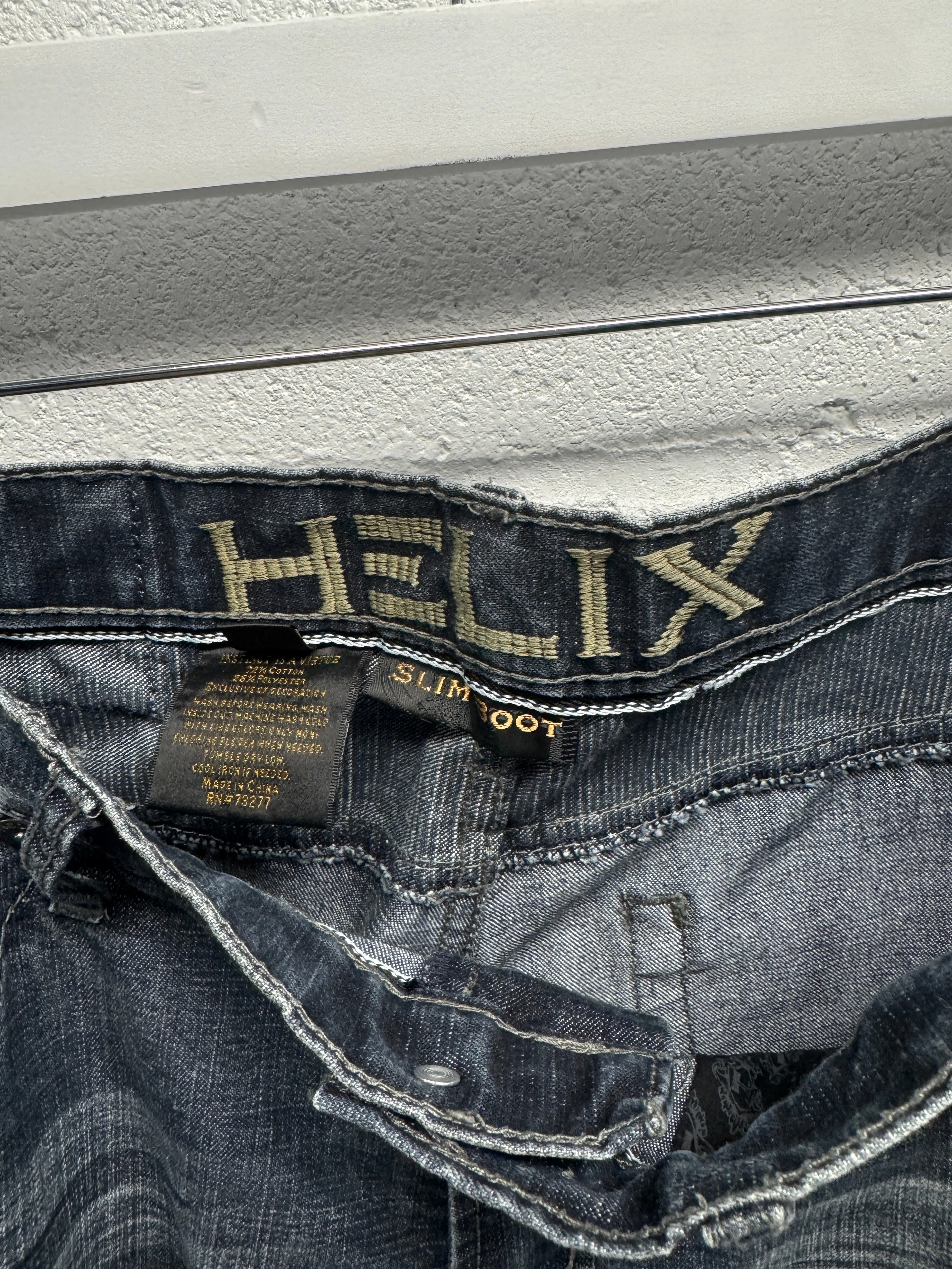 Y2K Helix Bootcut Jeans [36]