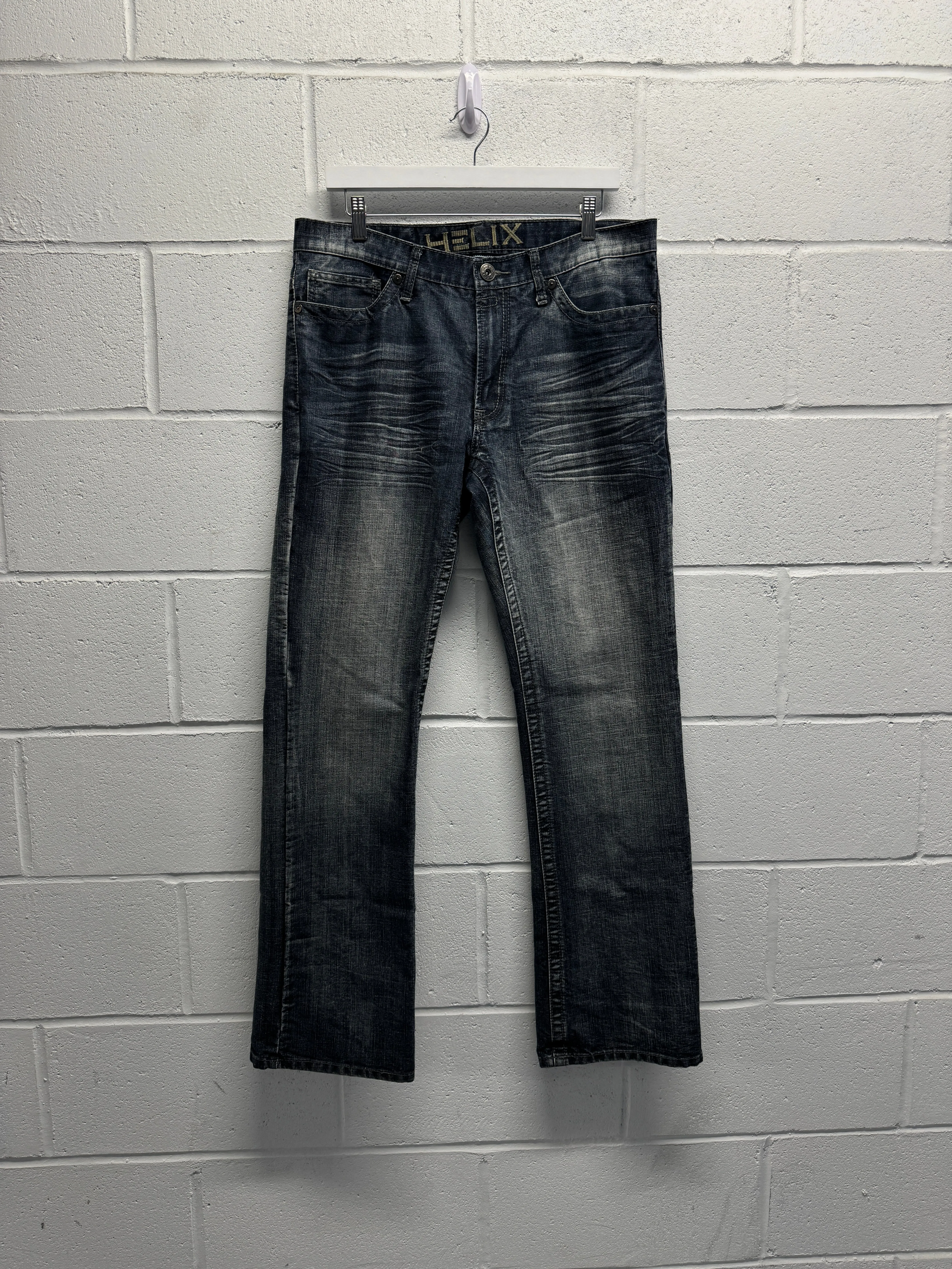 Y2K Helix Bootcut Jeans [36]