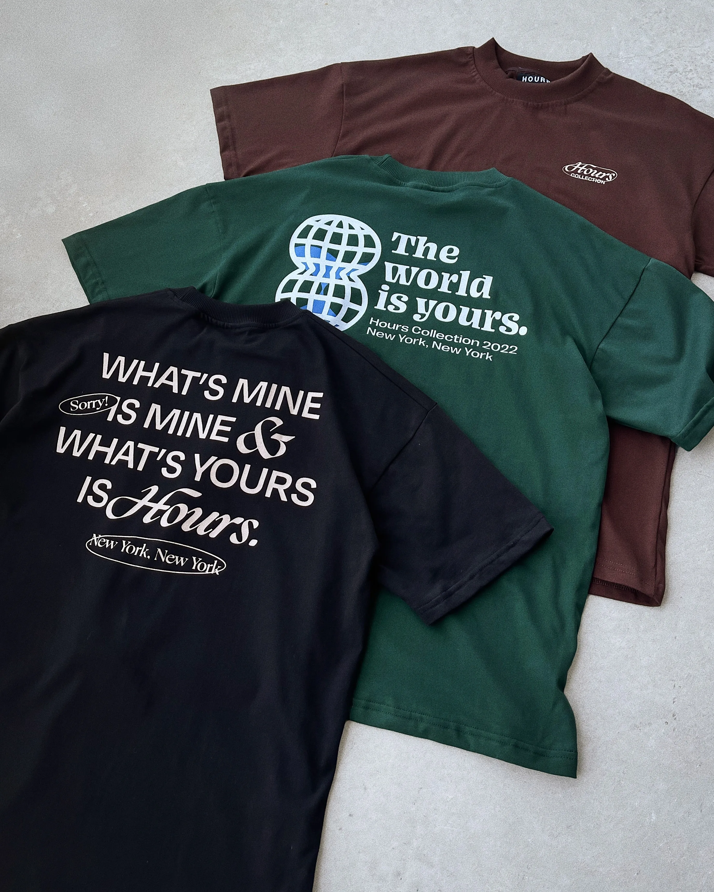 Yours is Hours T-Shirt - Black
